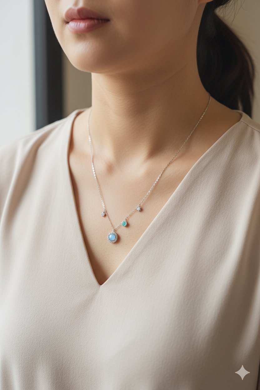 Italian 925 Silver Necklace