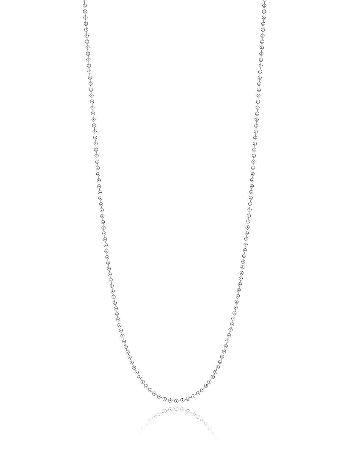 Classic 925 Italian Silver Ball Chain Necklace