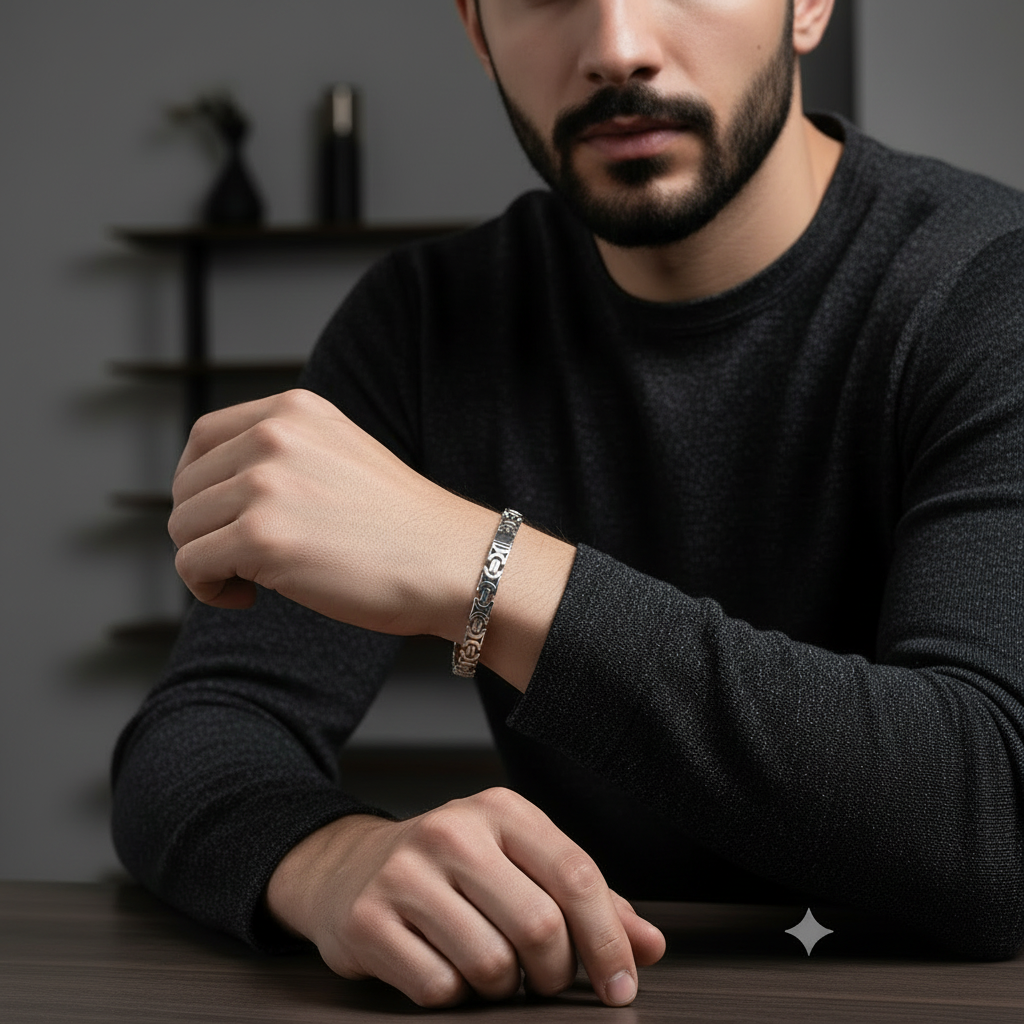 Le Charme Byzantine Bracelet - Lifestyle Wearing Shot