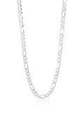 Classic 925 Italian Silver Figaro Chain Necklace