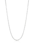 925 Italian Silver Flat Mariner Chain Necklace