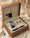 Luxury Gift Box for Men (Watch, Pen, Cufflinks &amp; Tasbih)