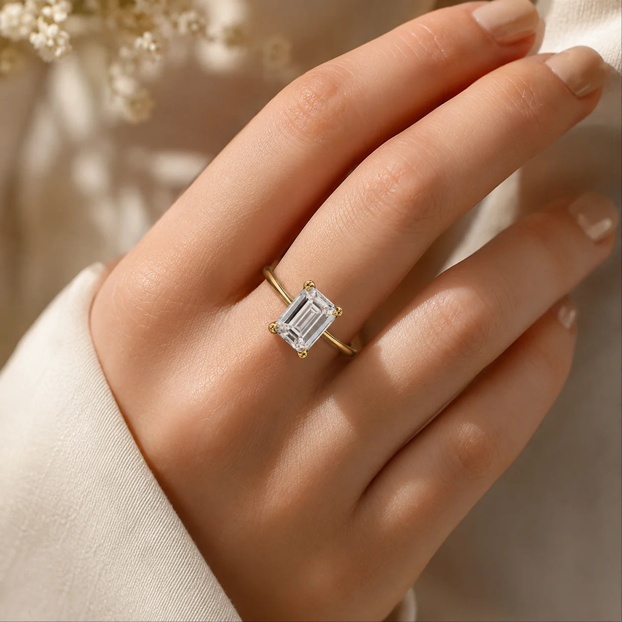 Lumière Émeraude Ring