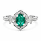 Émeraude Vintage Ring