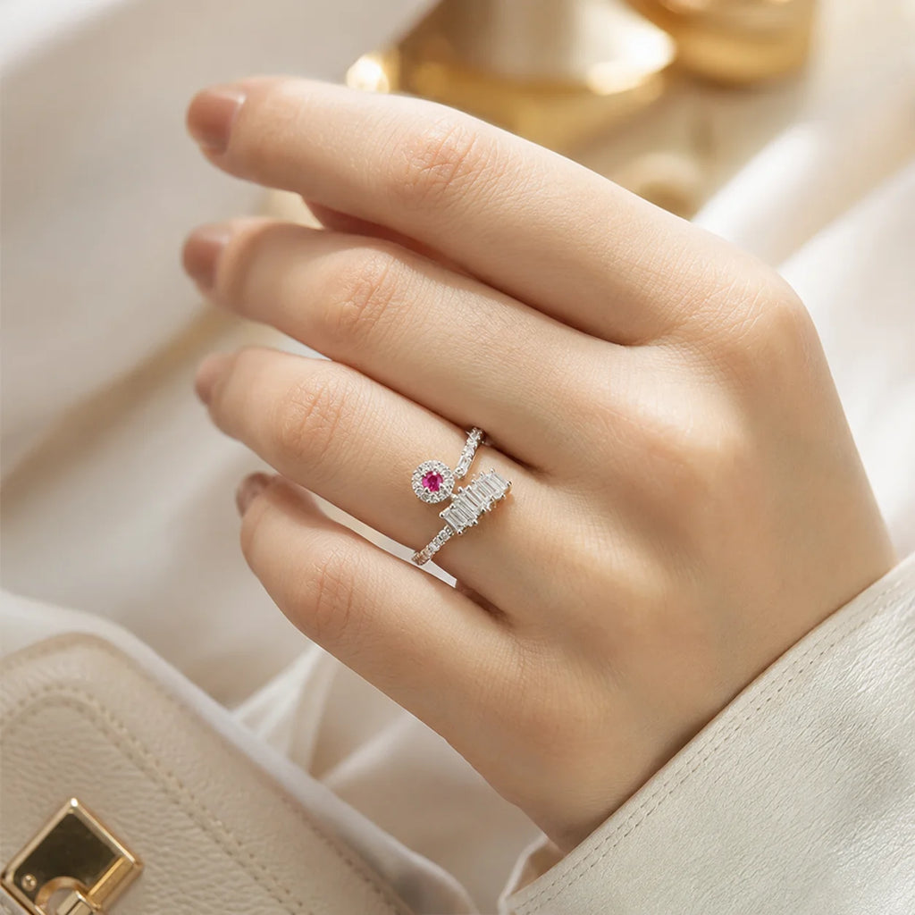 Rubis Frange Ring