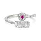 Rubis Frange Ring