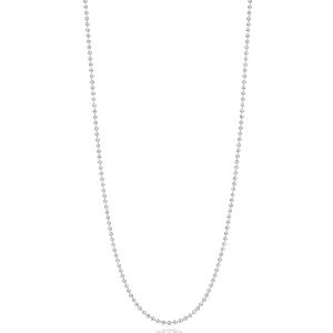 Classic 925 Italian Silver Ball Chain Necklace
